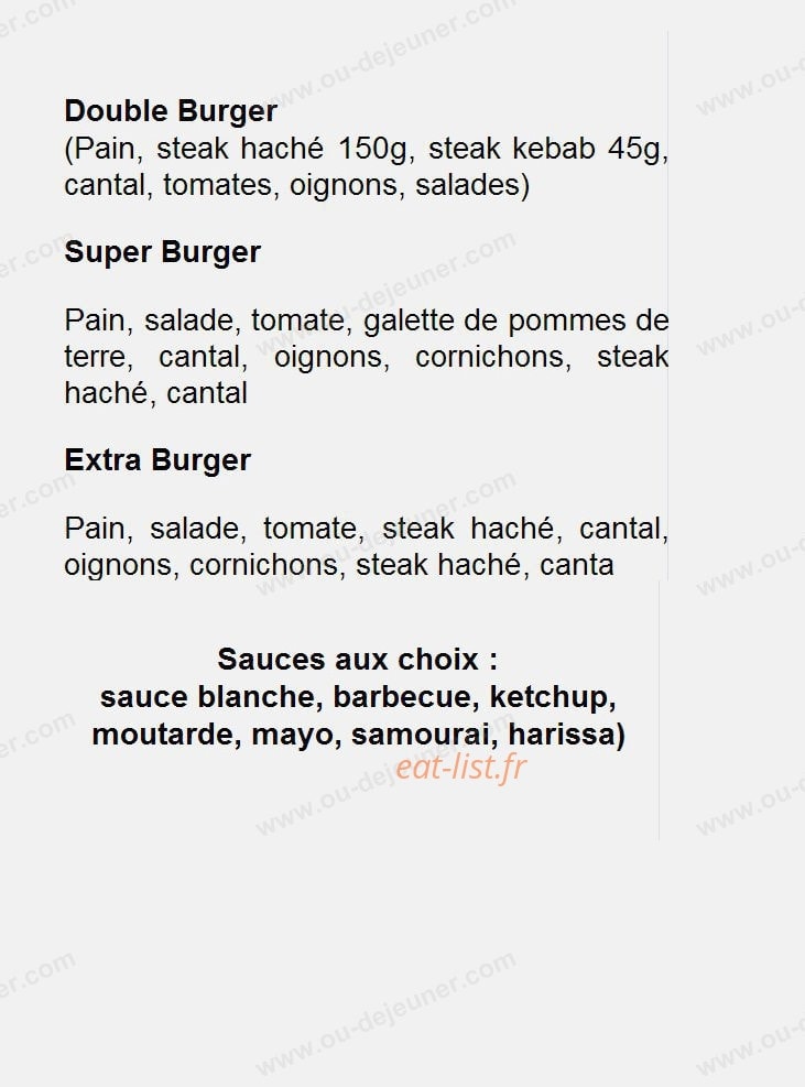 Stéphano Pizza — carte page 6
