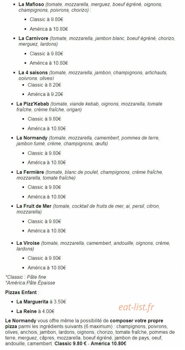 Le Normandy — carte page 2