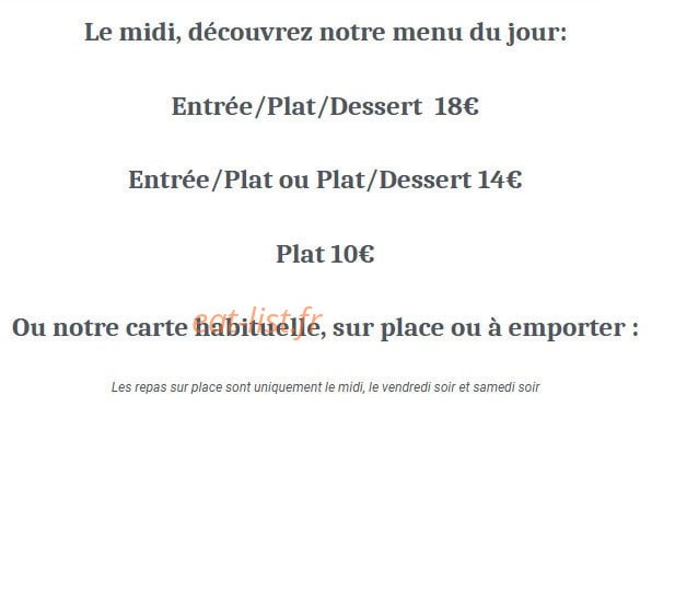 Auberge Vallée de la douve — carte page 4