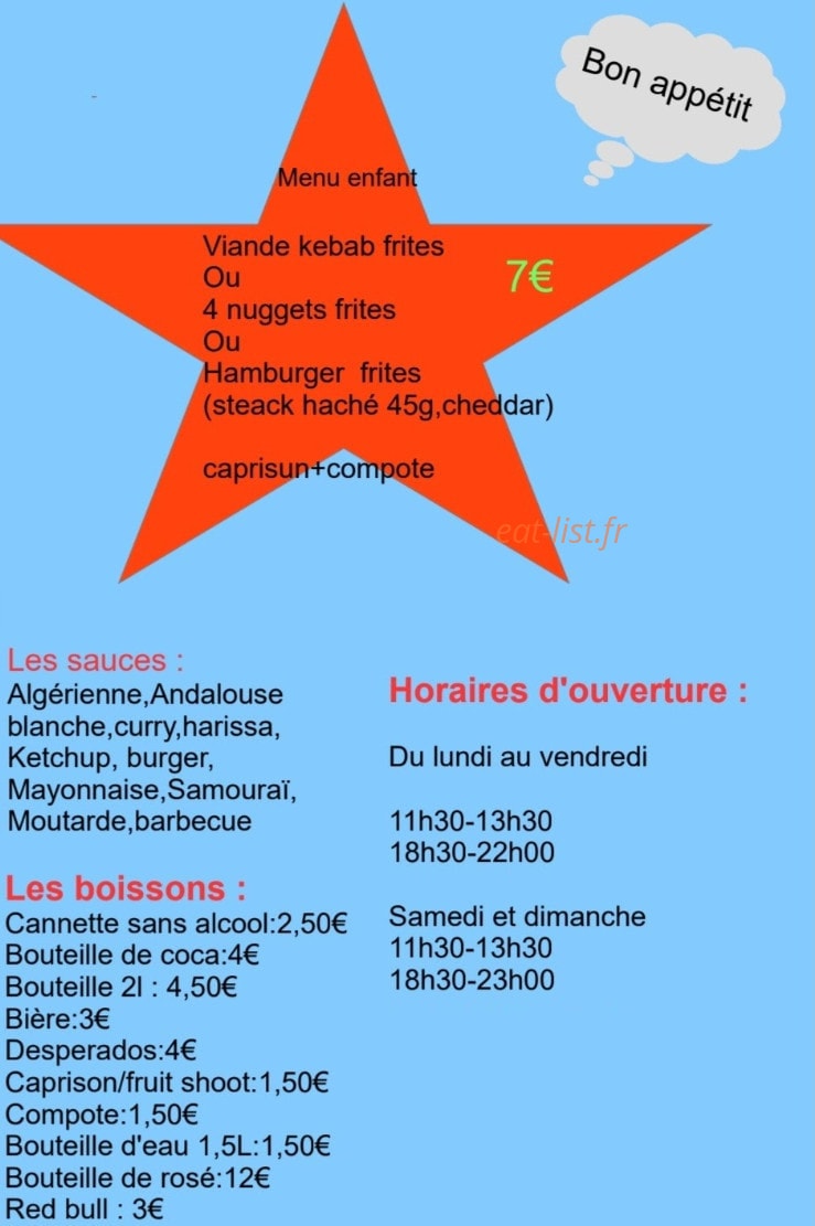 Kebab de la plage — carte page 2
