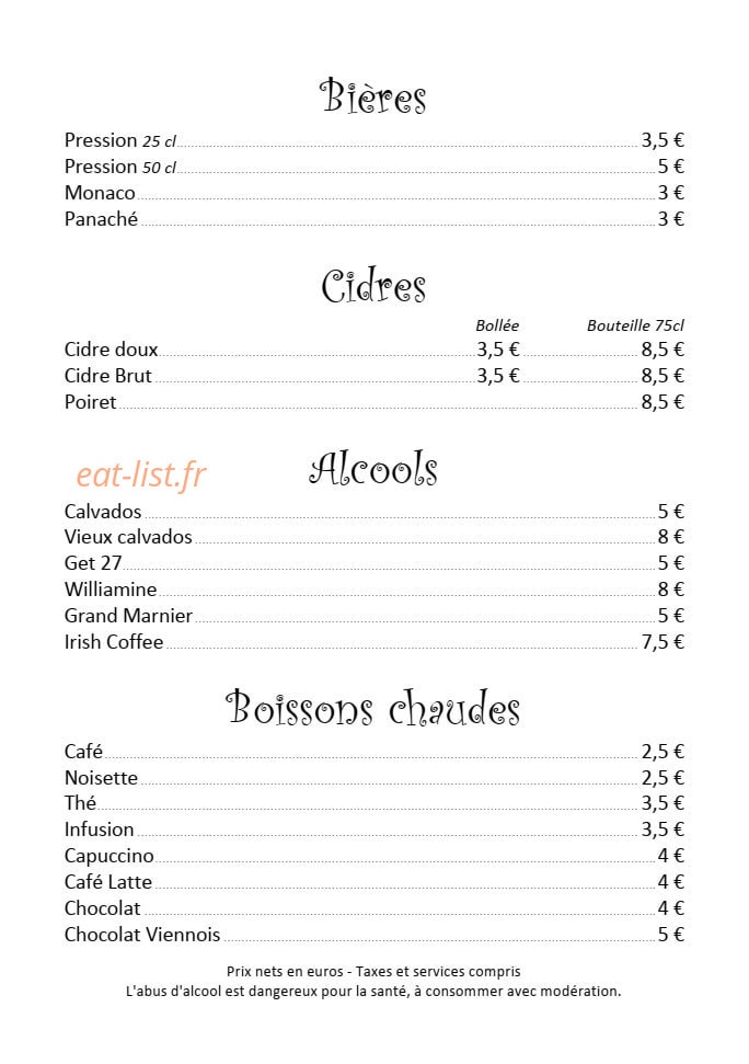 La Carperie — carte page 3