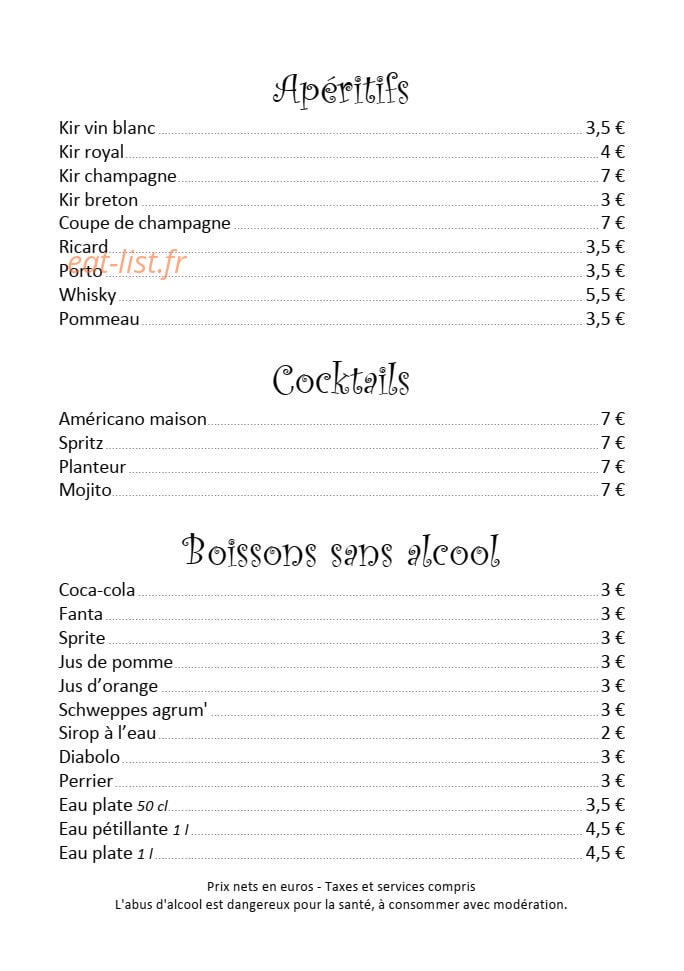 La Carperie — carte page 2