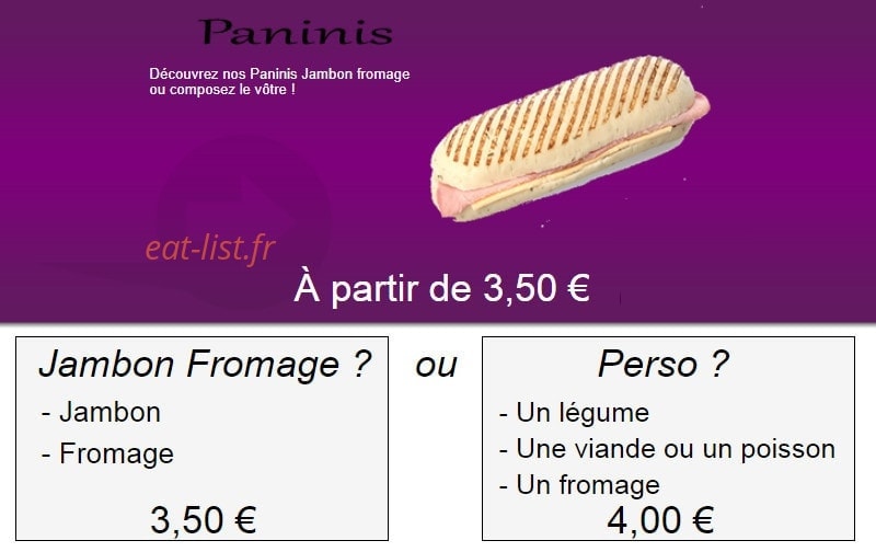M pizza — carte page 2