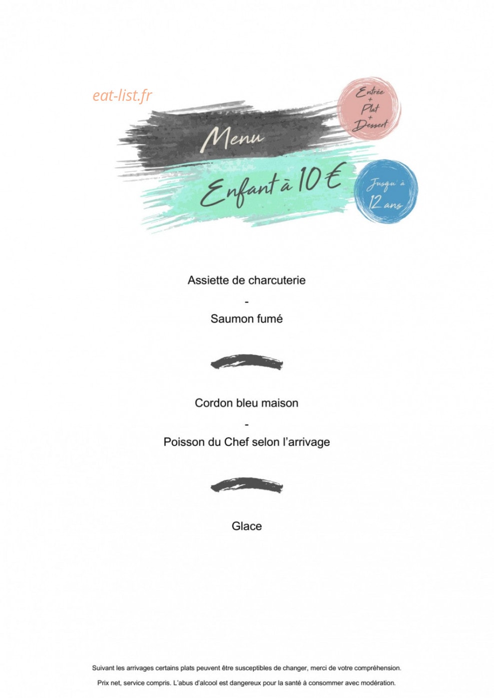 Au plaisir de la Lucerne — carte page 4