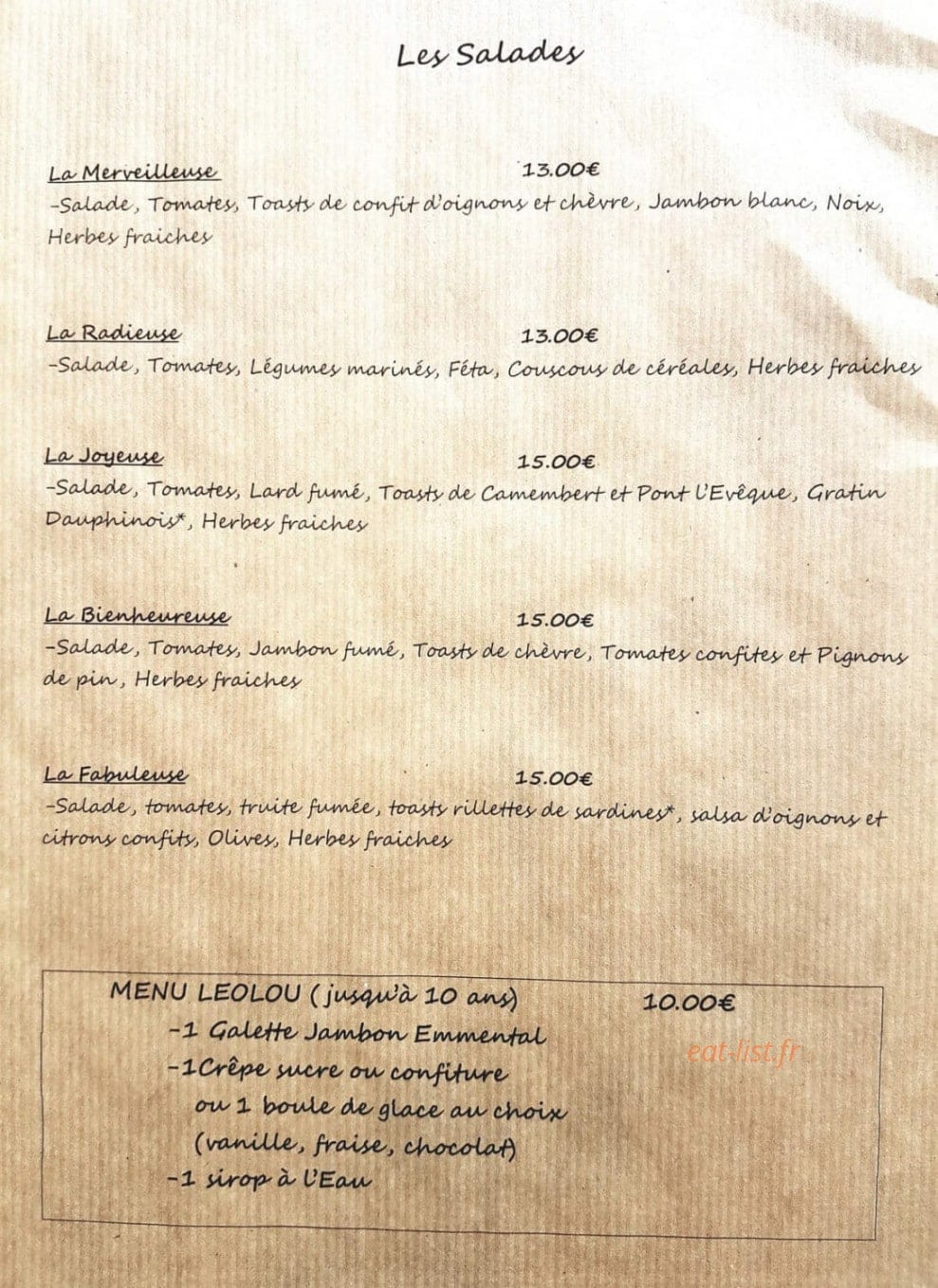 La Rozelie — carte page 1
