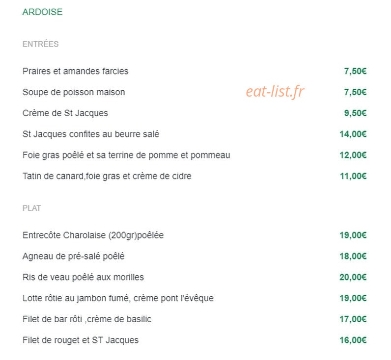 Le vent de Mer — carte page 2