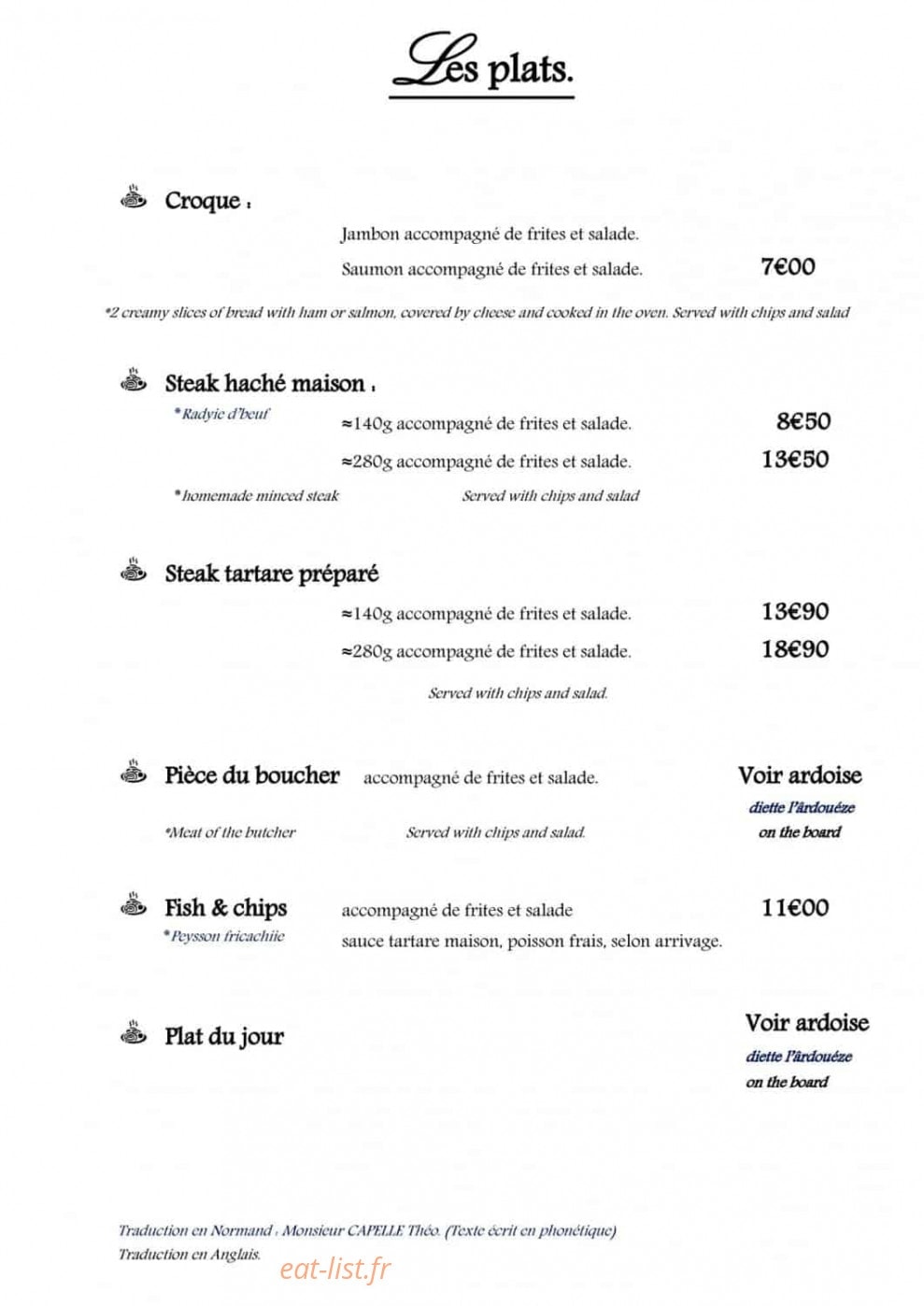 Le Baligan — carte page 2