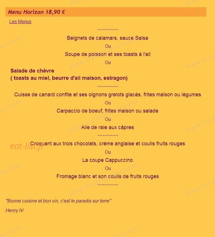 Le cap marine — carte page 1