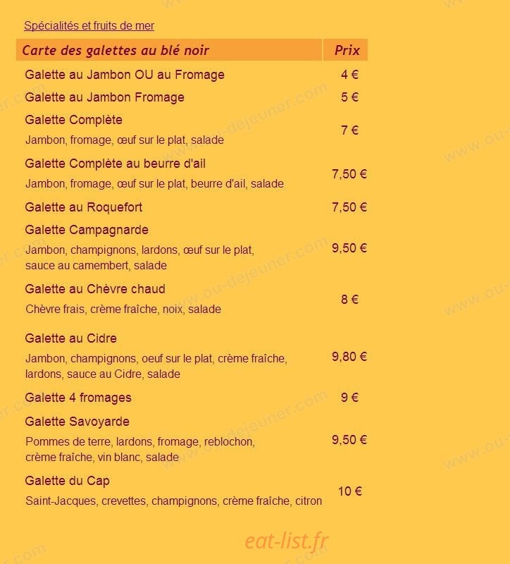 Le cap marine — carte page 4