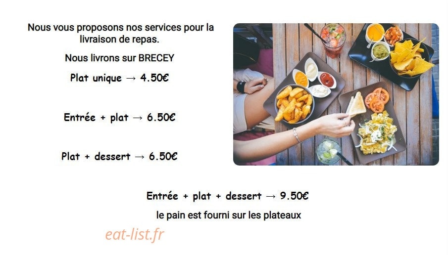L'as gourmand — carte page 2
