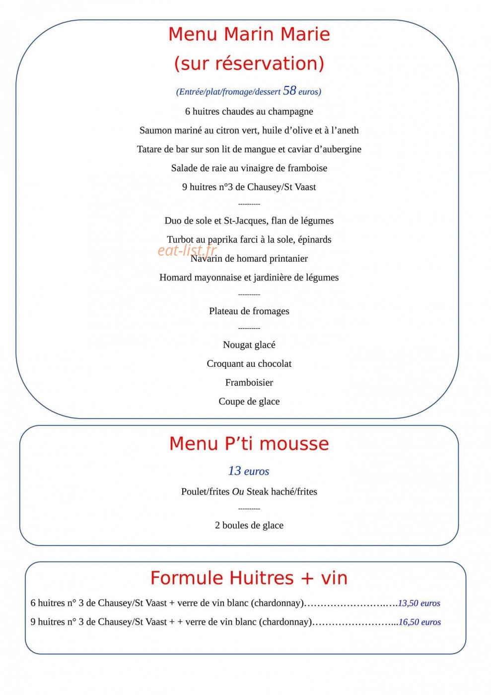 Contre Vents et Marées — carte page 2