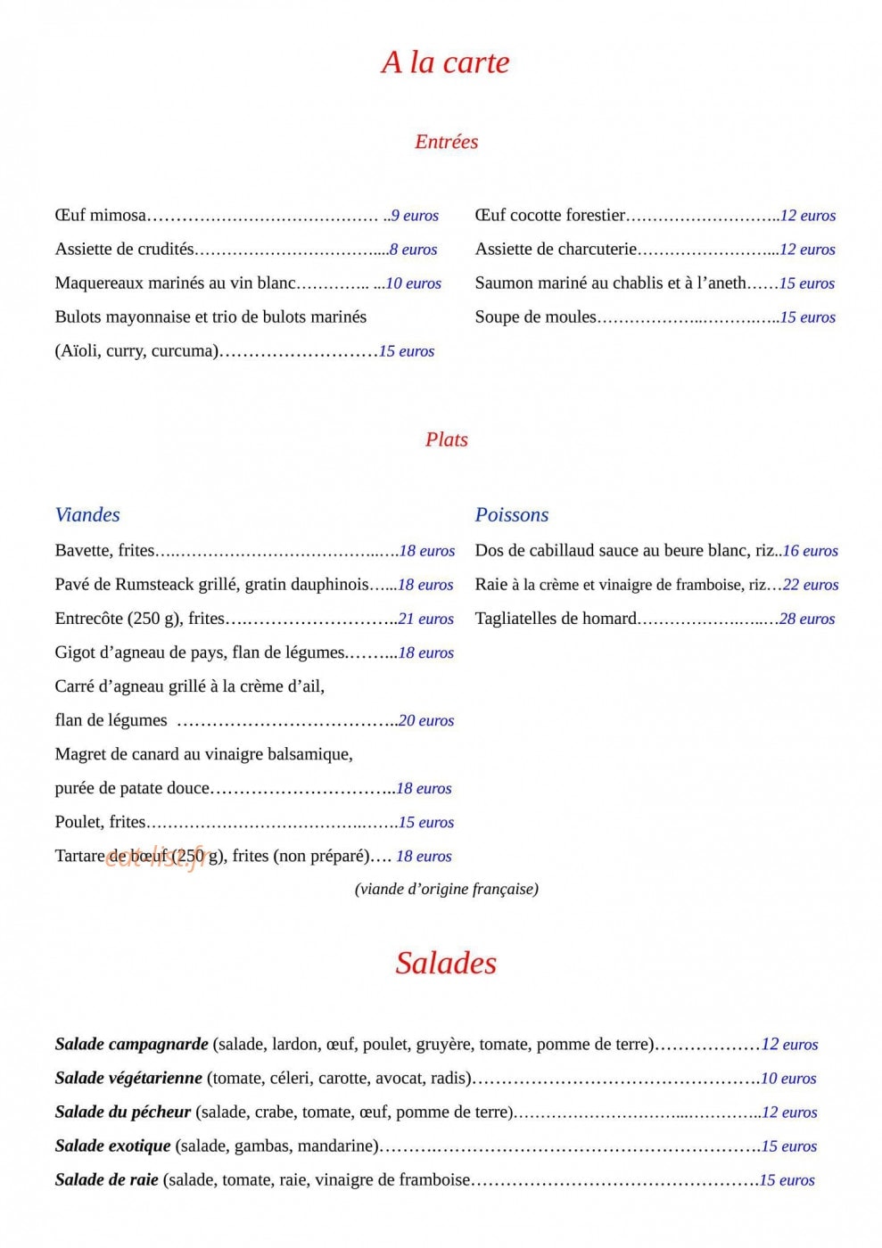 Contre Vents et Marées — carte page 3