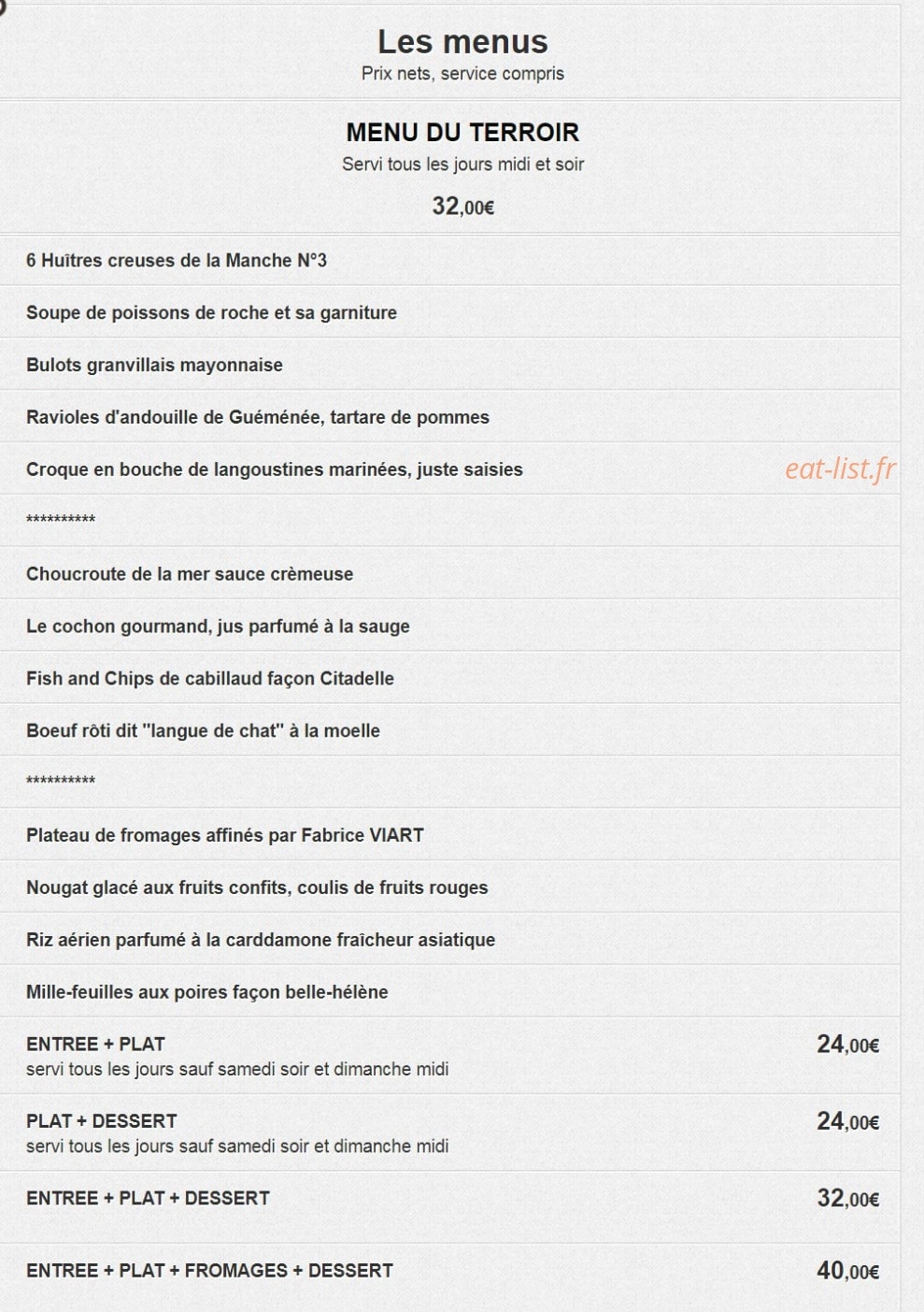 La Citadelle — carte page 3