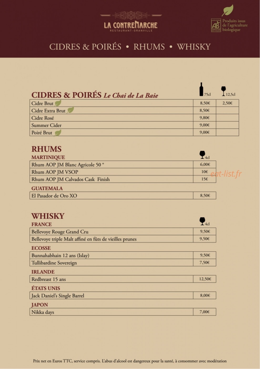 La Contremarche — carte page 3
