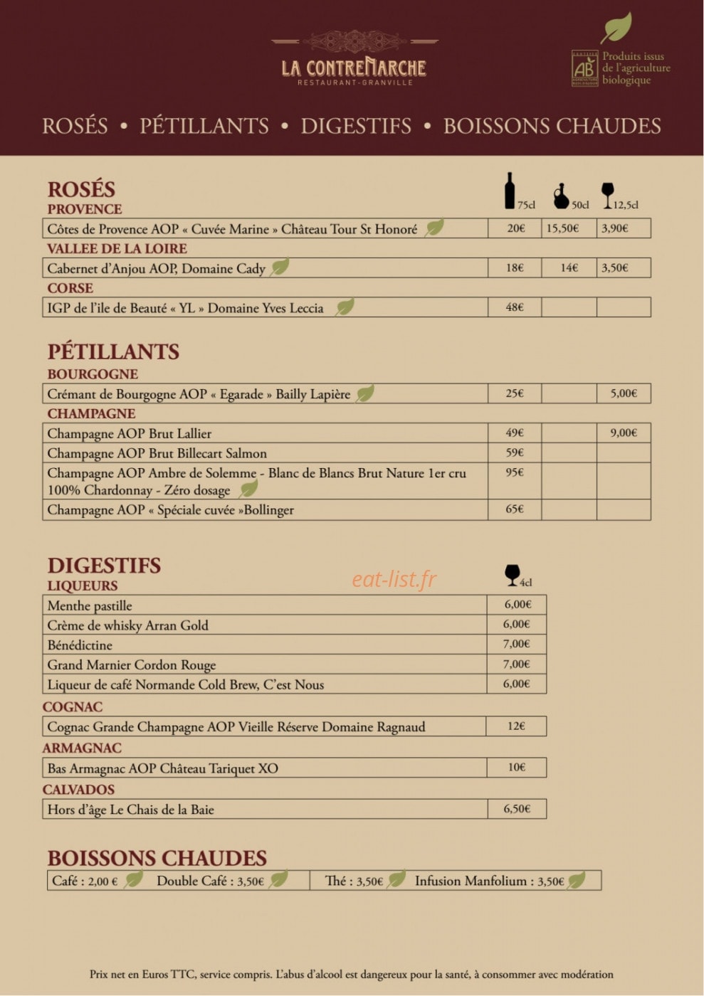 La Contremarche — carte page 7