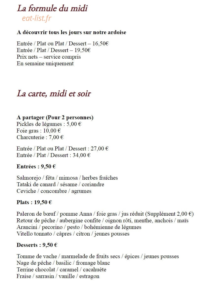 La Contremarche — carte page 1