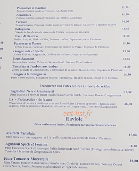 La Fabbrica — carte page 1