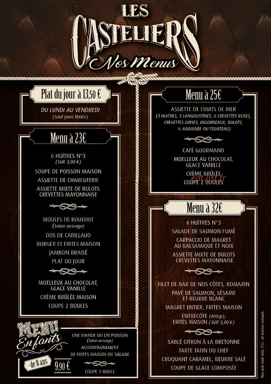 Les Casteliers — carte page 1