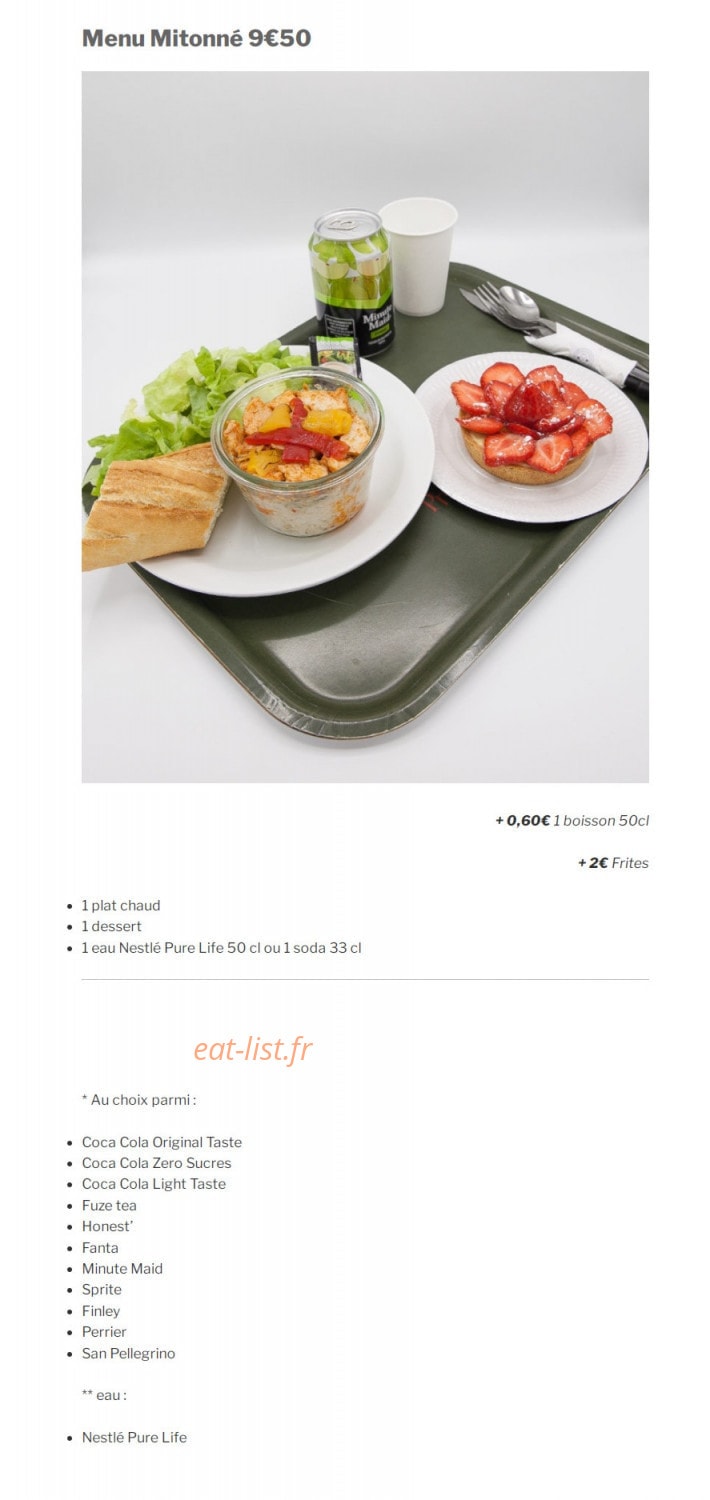 Snack and Cosy — carte page 6