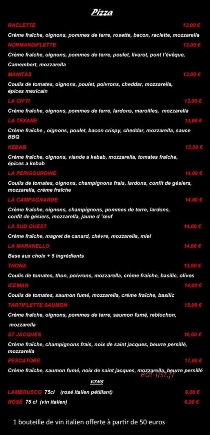 La Maranello — carte page 5