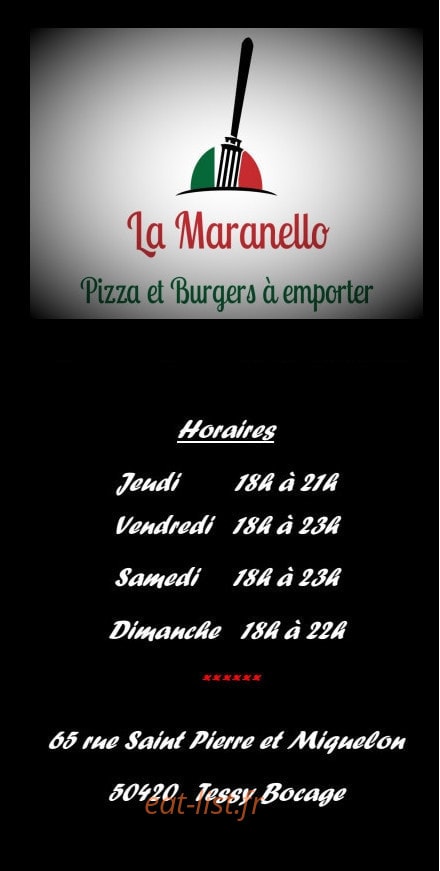 La Maranello — carte page 1