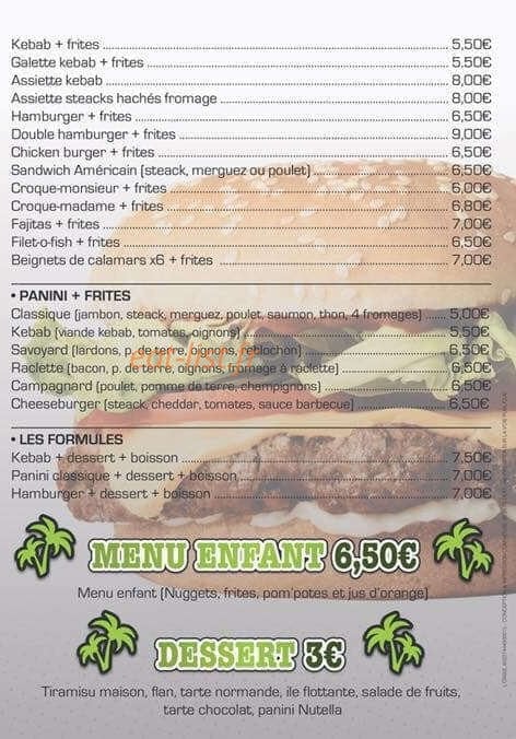 L'oasis — carte page 2