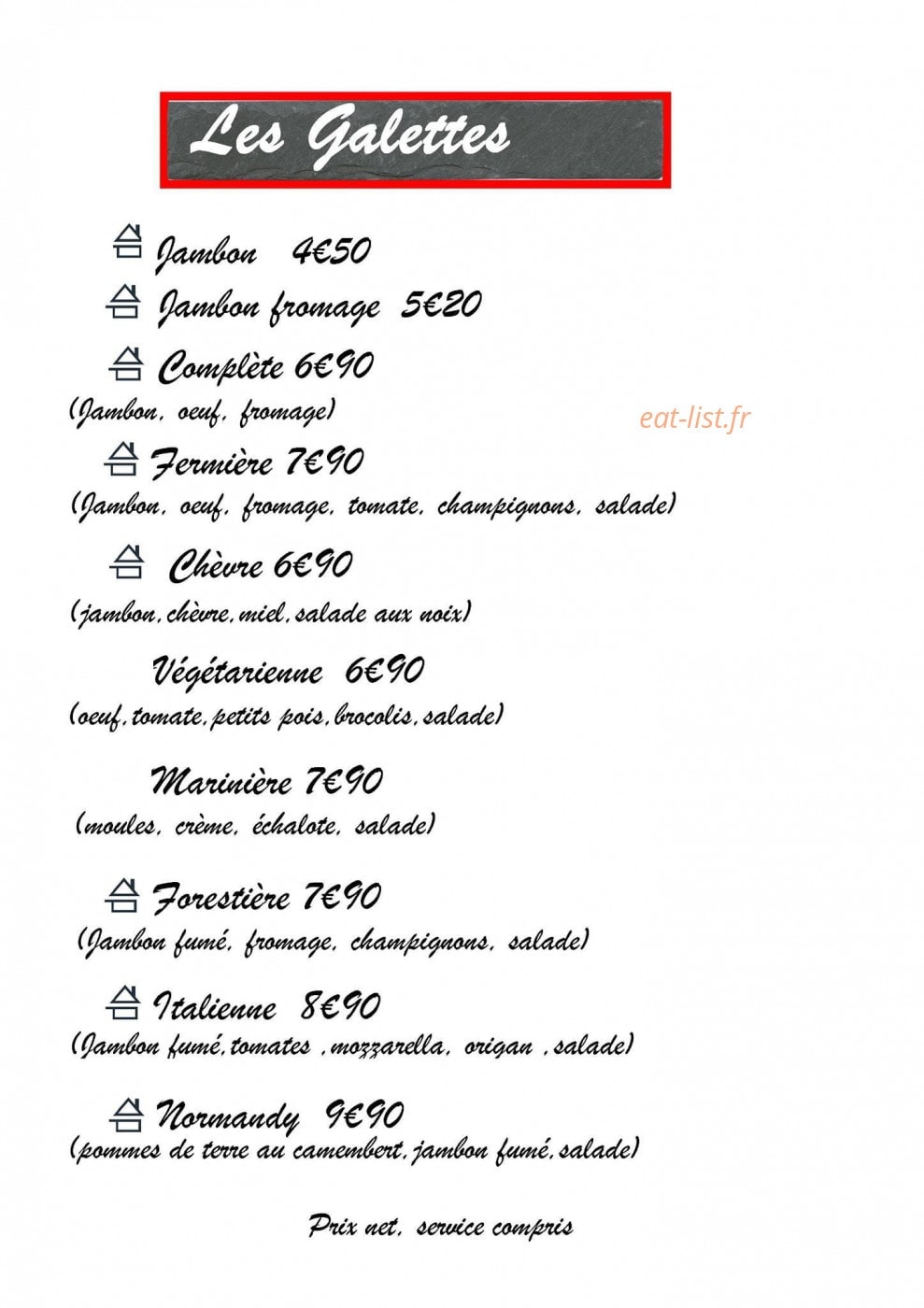 Le Normandy — carte page 3