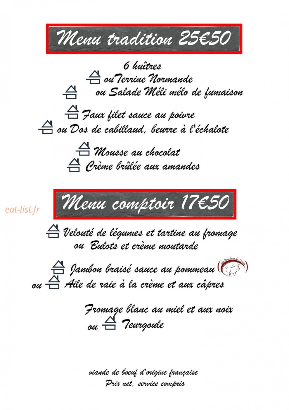Le Normandy — carte page 4