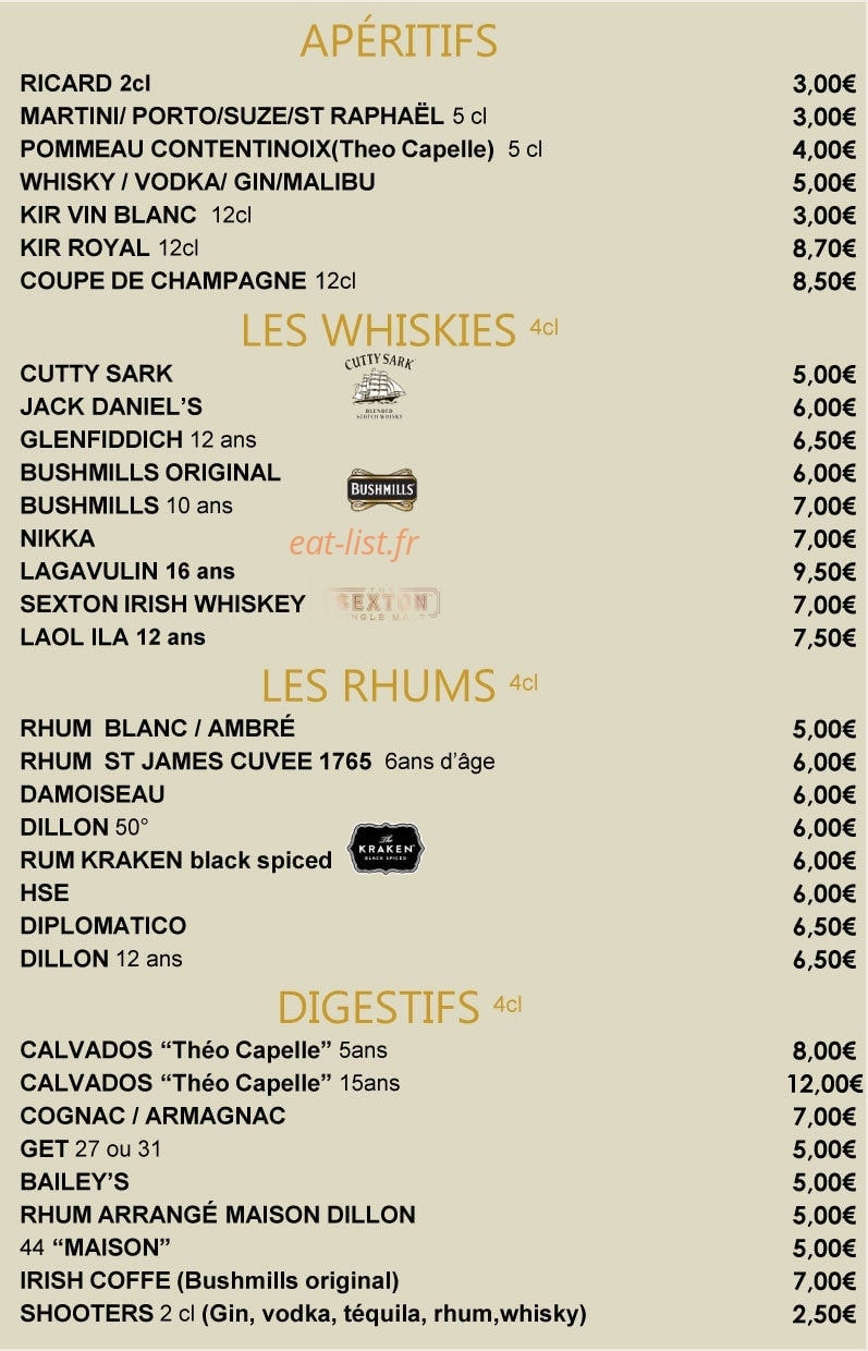 La Cabane des Tamarins — carte page 9