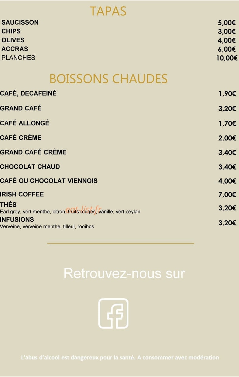 La Cabane des Tamarins — carte page 6