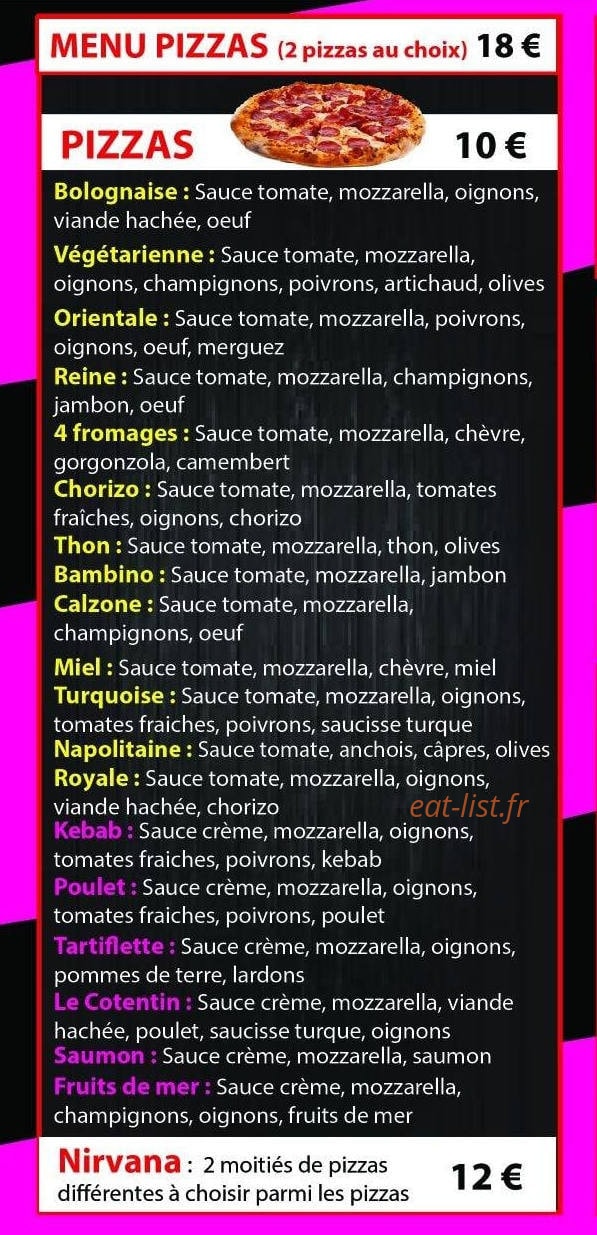 Pizza Le Cotentin — carte page 2