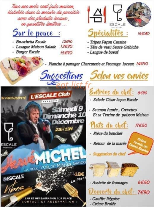 L'escale — carte page 1