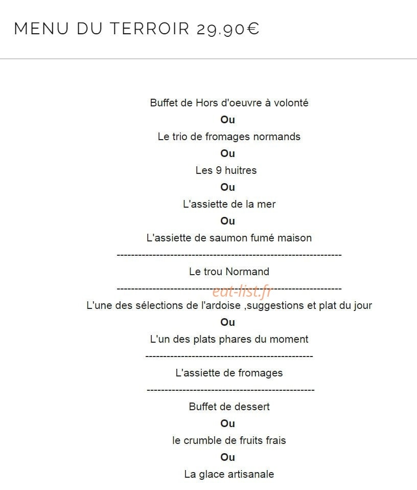 La Cotentine — carte page 1