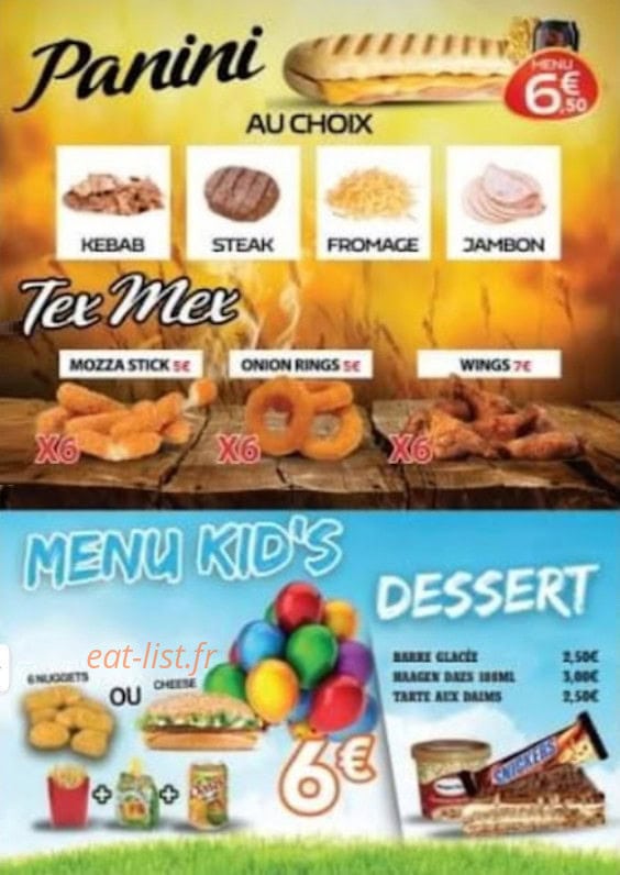 Royal Tacos kébab — carte page 4