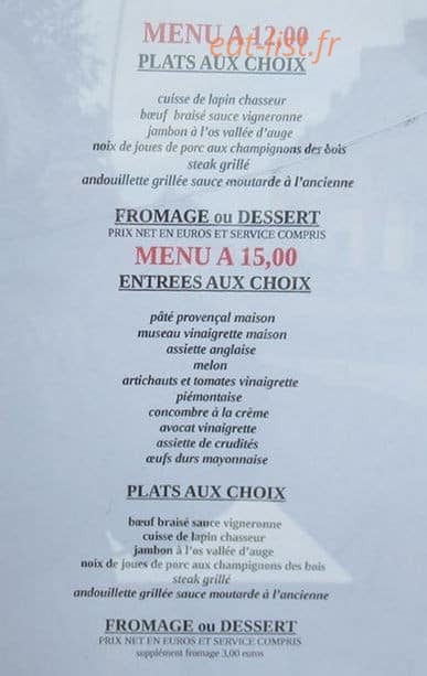 La Renaissance — carte page 1