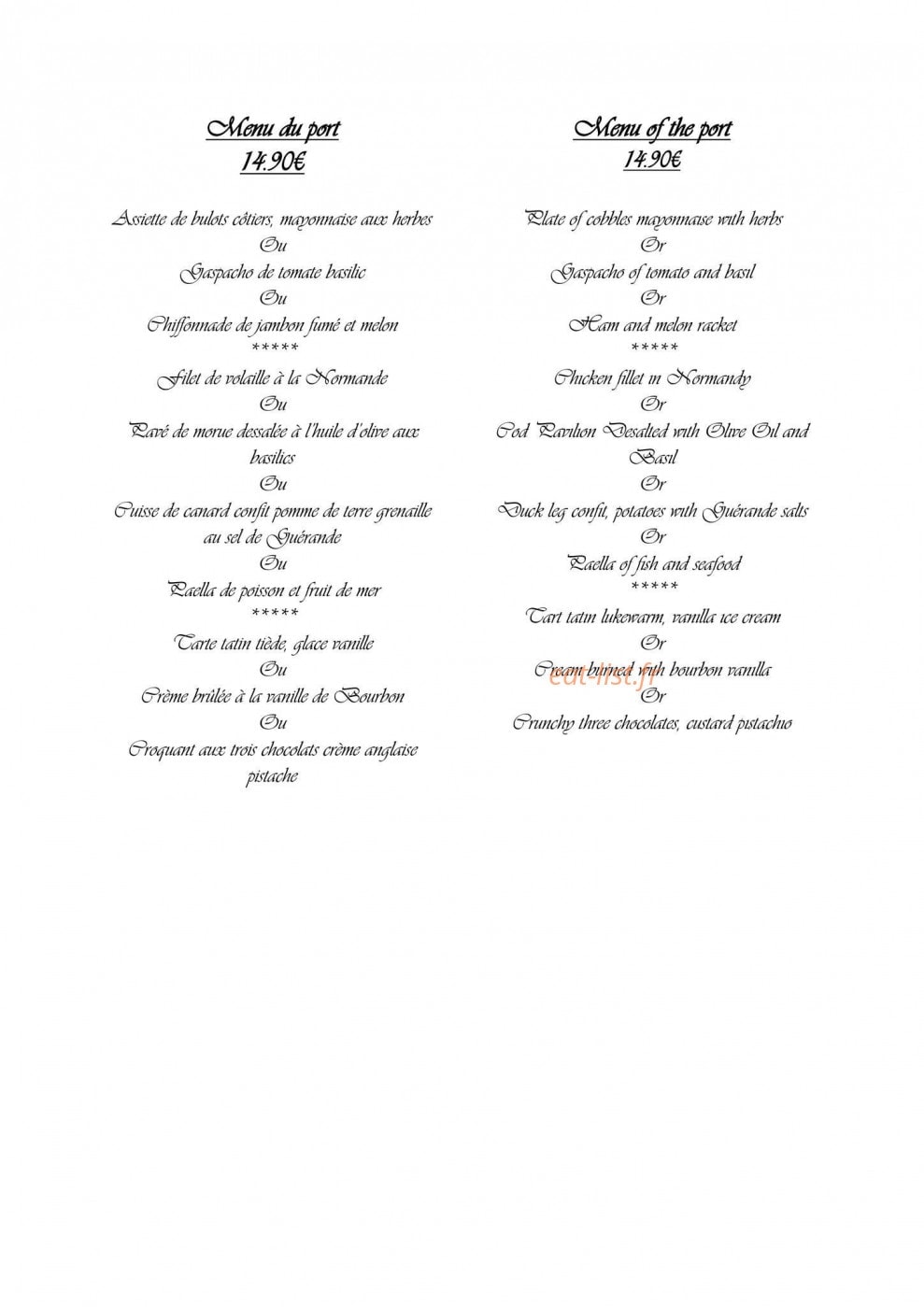 Quai 16 — carte page 2