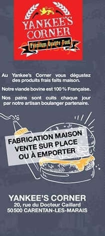 Yankee's Corner — carte page 1