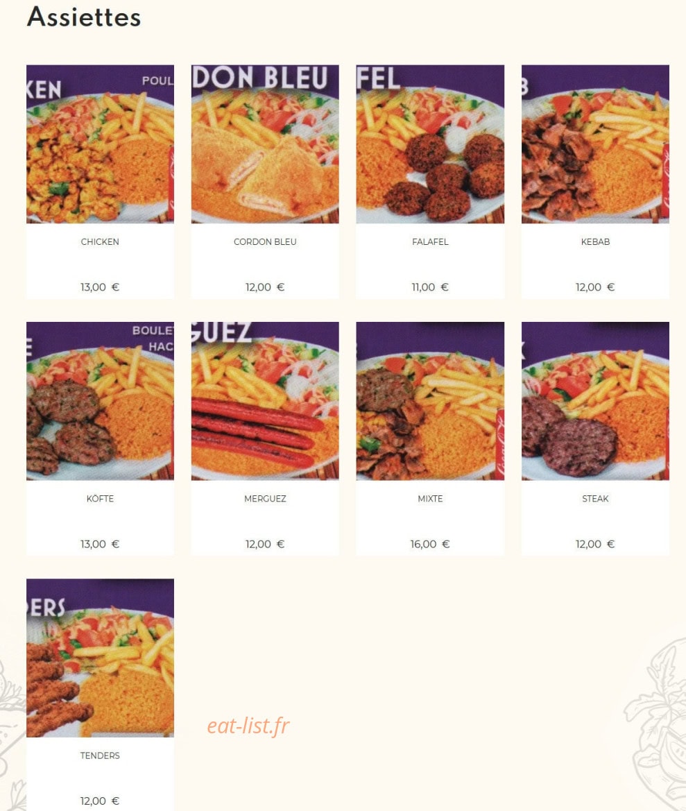 Med Kebab — carte page 5