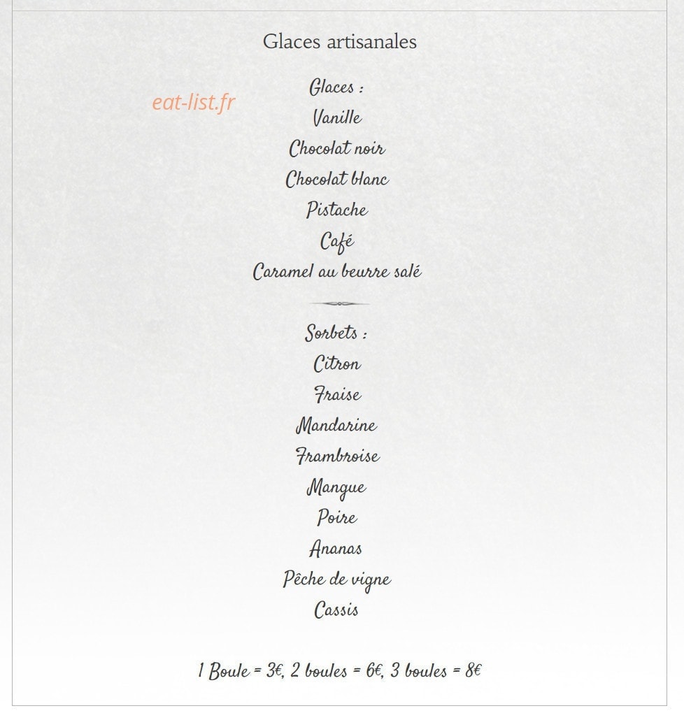 La Pause des Genets — carte page 4