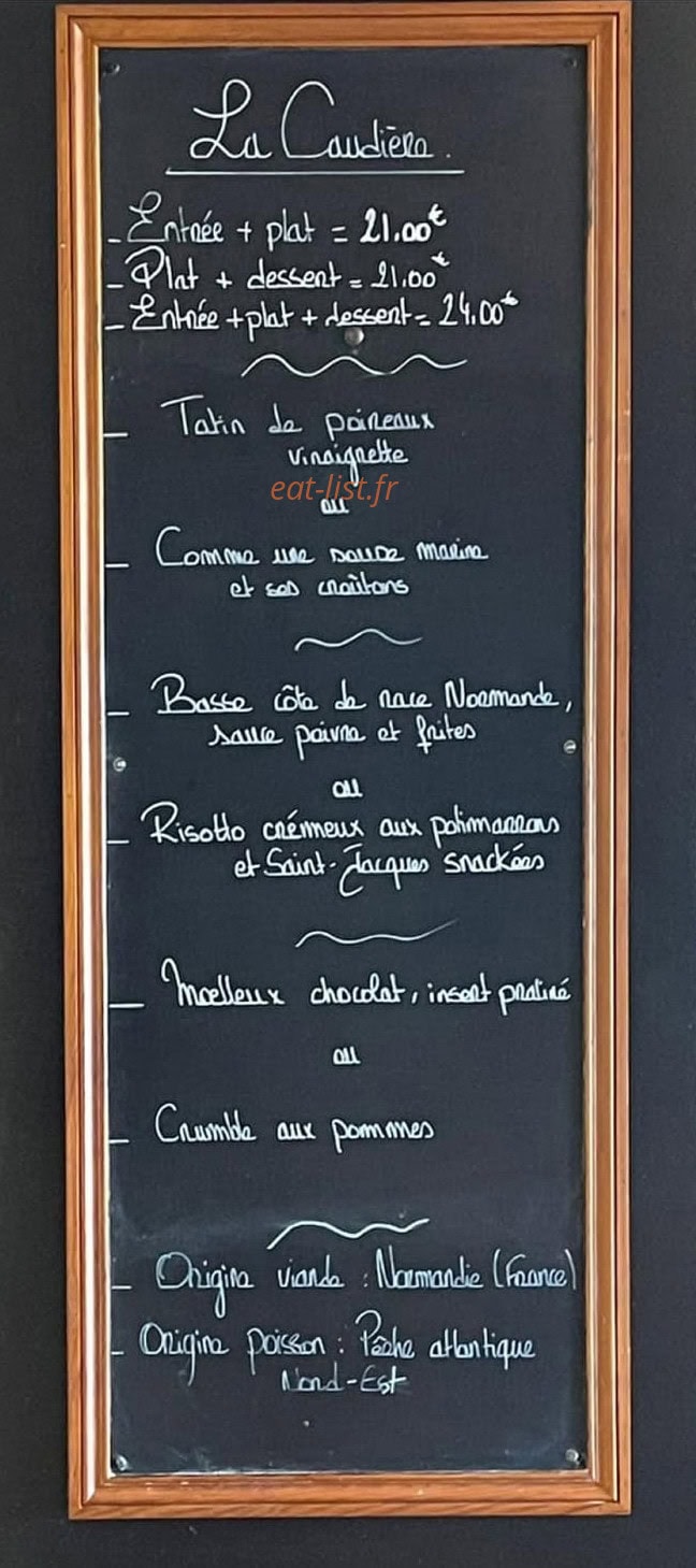 La Caudière — carte page 1