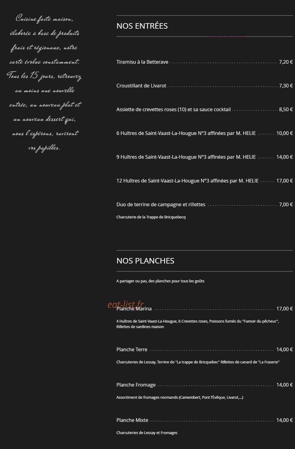 La Marina — carte page 1