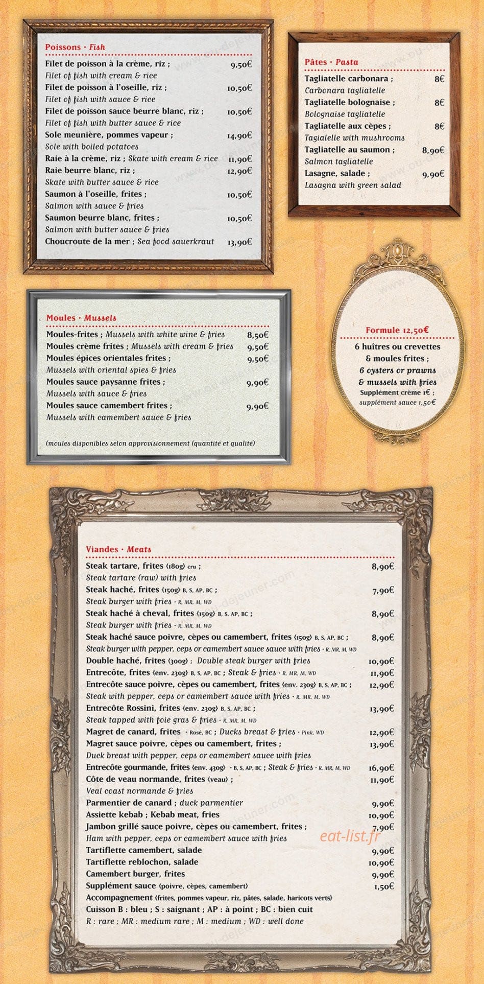 Le Débarcadère — carte page 2