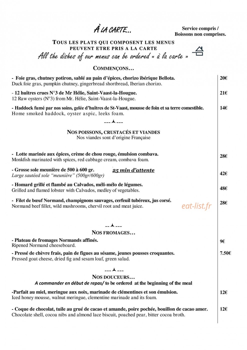 Les fuchsias — carte page 3