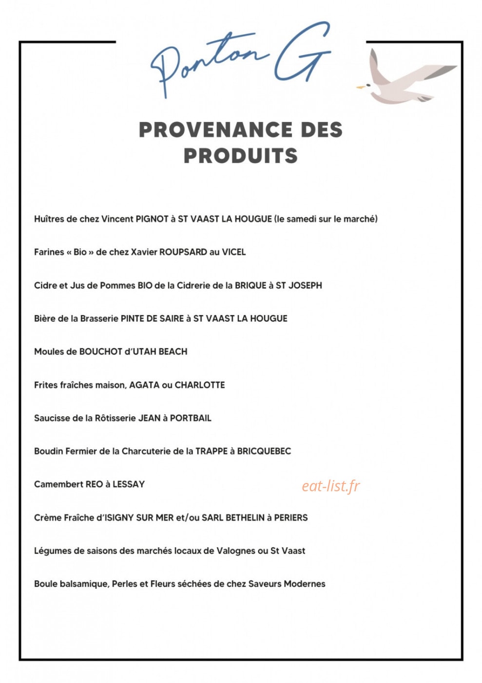 Ponton G — carte page 9