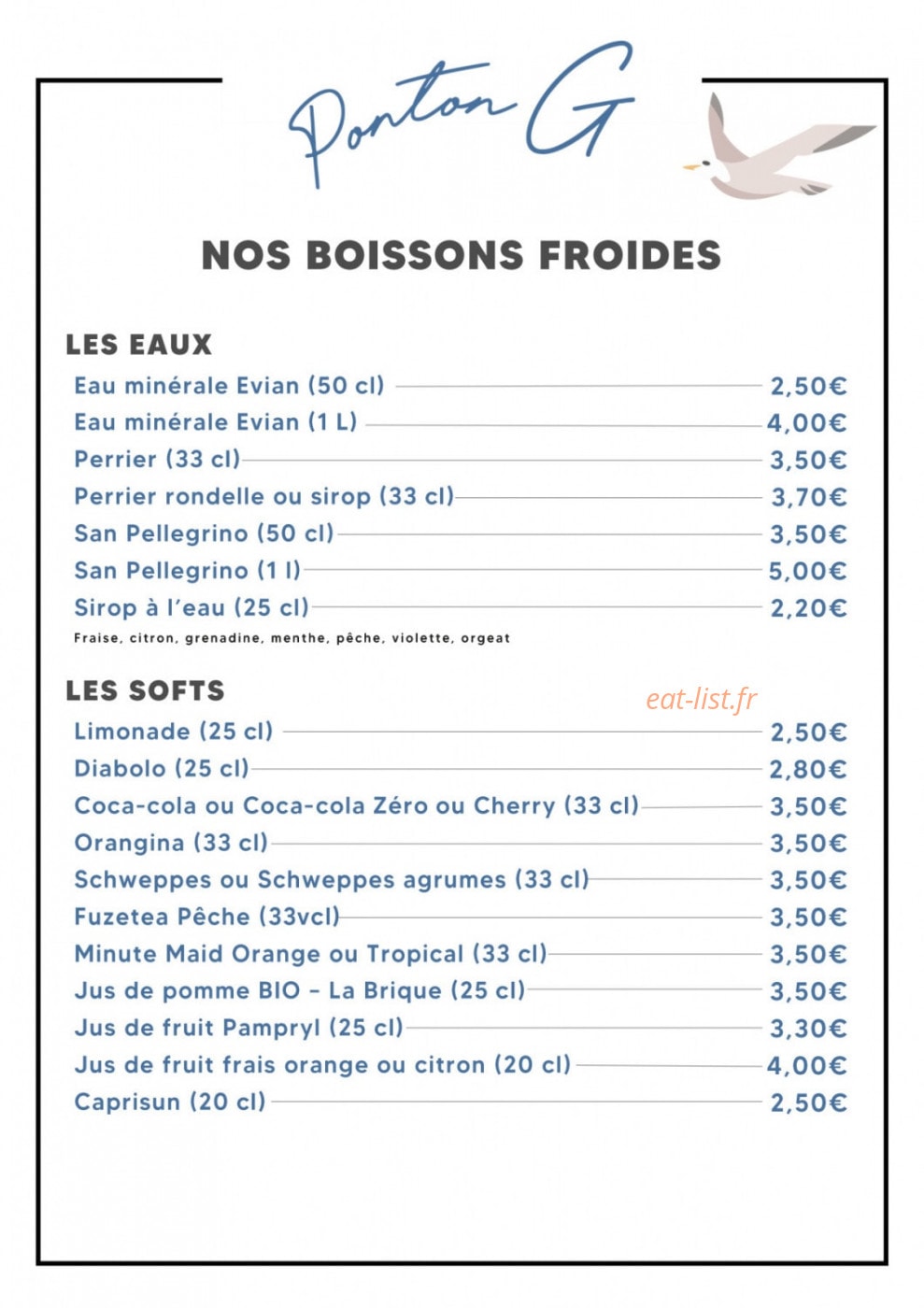 Ponton G — carte page 4