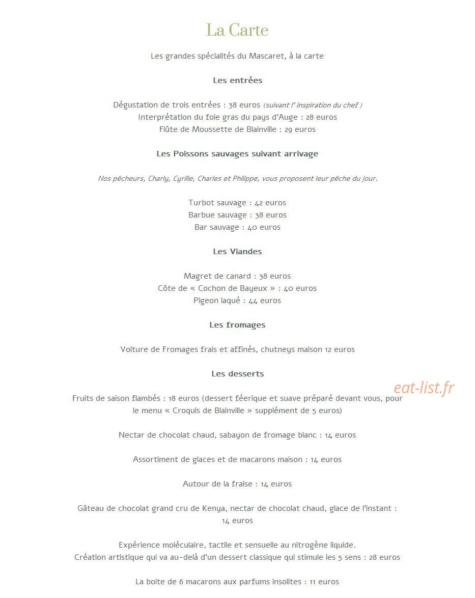Le Mascaret — carte page 5