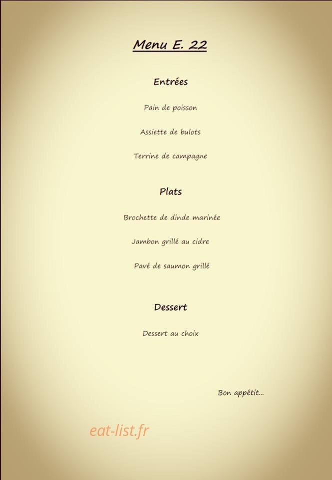 La Ferme Des Mielles — carte page 6