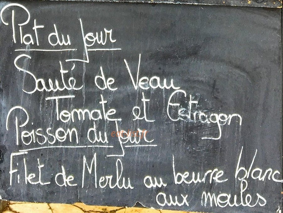 Le Bistrot De Clem — carte page 1