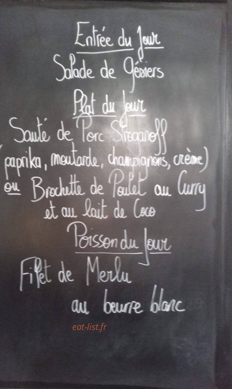 Le Bistrot De Clem — carte page 2