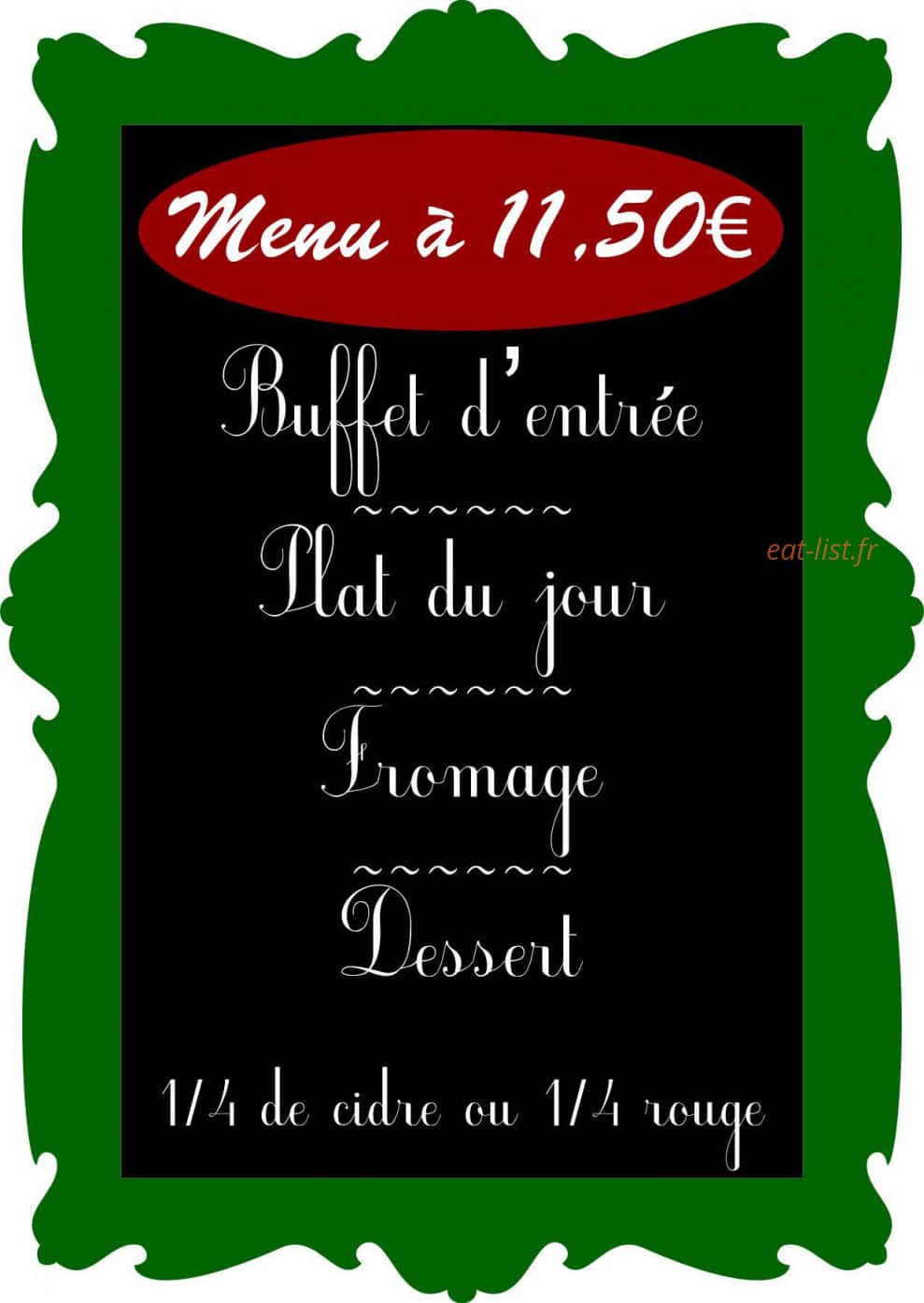 Le Mail — carte page 1